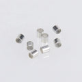925 Sterling Silver Crimp Tubes Crimps End Beads Stopper Spacer for Jewelry Making