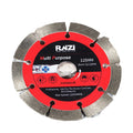RAIZI 5"/125mm Raizi Hot Sintered ARIX Segmented Diamond Blade Use for Cutting Granite Concrete Concrete Strip Asphalt and so