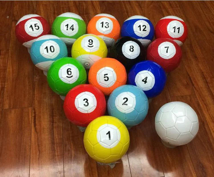 Hot Selling Good Quality Machine Stitched Official Size 5 Billiard Football Soccer Ball