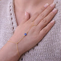 Fashion Simple Oil Dripping Bracelet Personality Durable Blue Eye Bracelet Creative Finger Bracelet