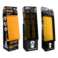 Electronic Product Cardboard Hook Floor Display Rack Data Line Paper Display Stand Floor Display