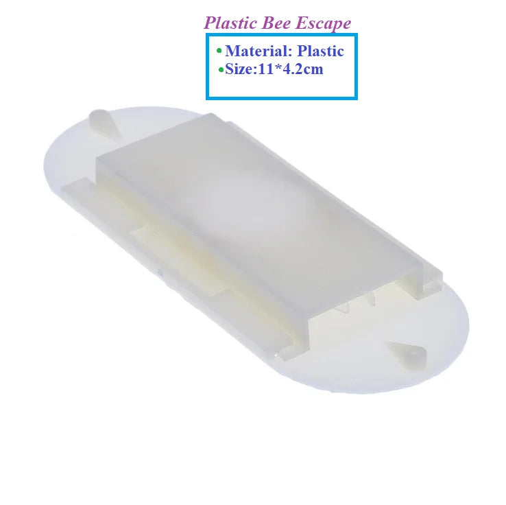Porter Plastic Bee Escape New Beekeeping Equipment Tool Apiculture Supplies Remove Bee Hive Super Honey Harvesting 11*4.2cm 3 MegaBDM