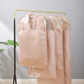 Hanging Storage Bags for Clothes clear Garment Bags with Zipper Dust-proof Garment Cover Clothes Bag for Suit
