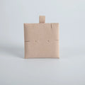 Wholesale Bulk Antique Gift Luxury 6x6cm Black Suede Velvet Microfiber Insert Card Holder for Jewelry Travel Pouch Bags Custom