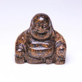 Huiying Gemstone 30*30mm gemstone sitting happy buddha animal carving for sale