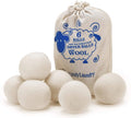 Wool Dryer Balls Smart Sheep 6-Pack XL Premium Natural Fabric Softener Award-Winning Wool Balls Replaces Dryer Sheets Wool Balls