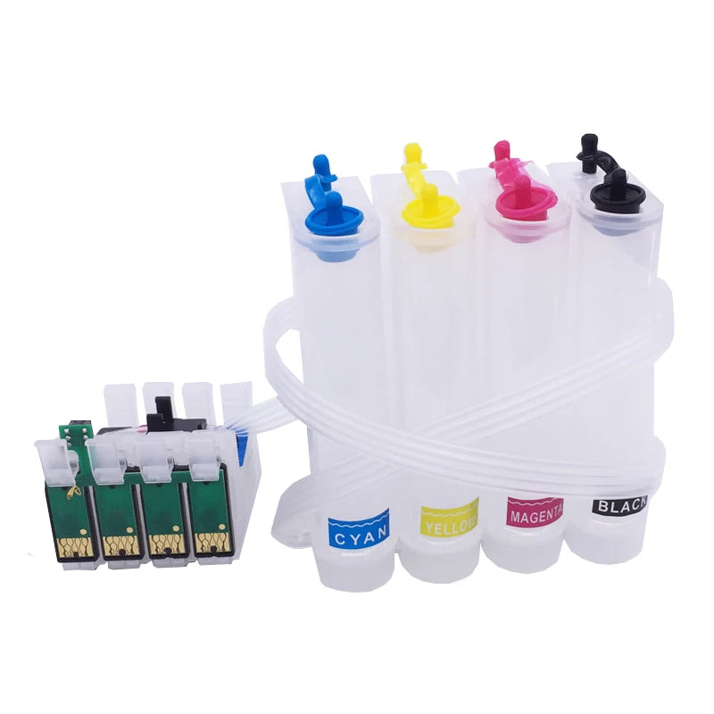 T1281-T1284 Empty Inkjet CISS With Reset Chip for Epson S22 SX125 SX420W SX425W SX235W SX130 SX435W SX230 SX440W BX305F CISS