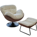 Sinochic Metal Swivel Chair Sofa Leisure Chair Metal Chair Leg Support