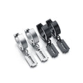 Stainless Steel Goth Blade Earring Charm Dangle Earrings Jewelry for Men Black and Silver