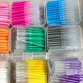 50pcs/box Tooth Brush Interdental Brush Interdental Braces Light Tooth Picks Flossers PP Pick