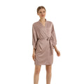 FUNG 6055 Solid Satin Bridesmaid Robes High Quality In Stock Ready to Ship Custom Women Robes