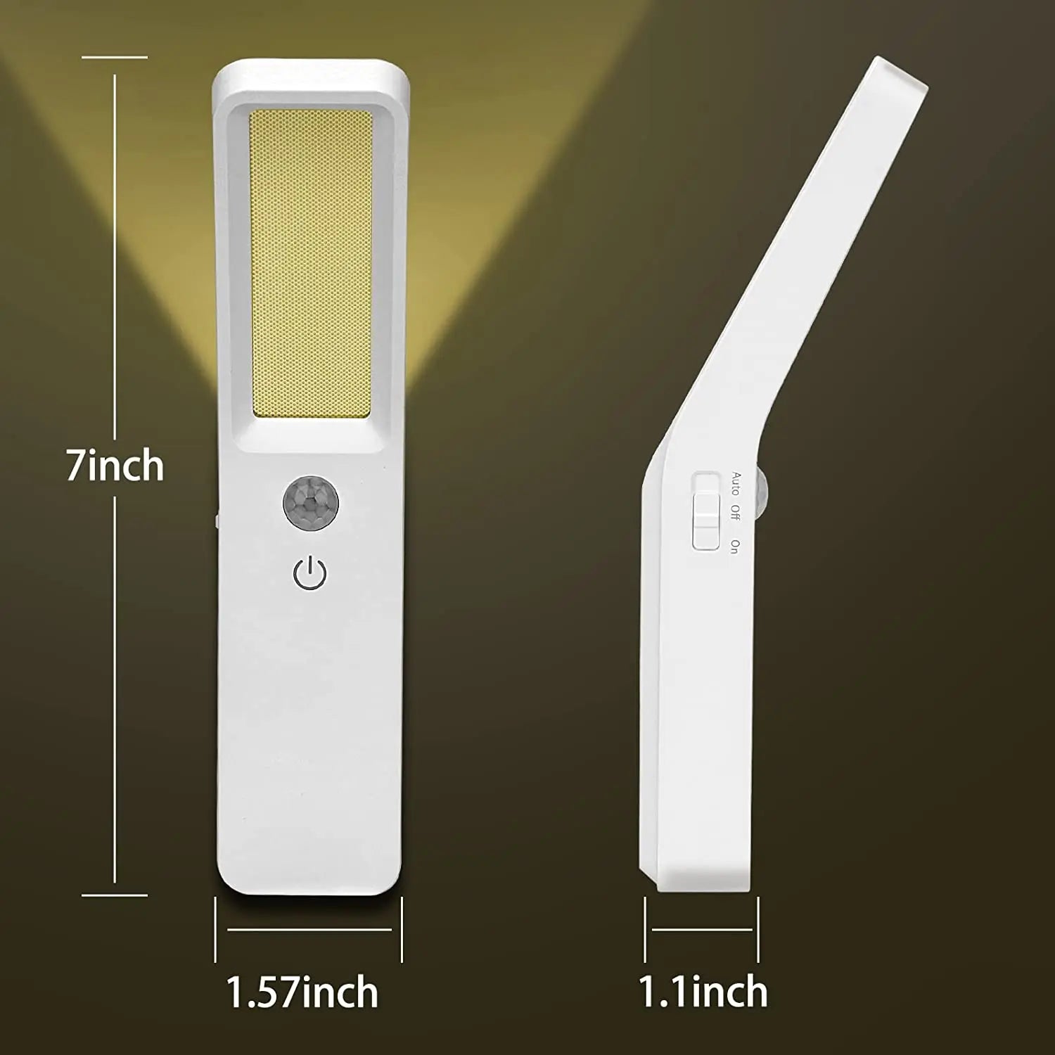 USB Rechargeable Wireless Magic Motion Sensor Night Lamp Wardrobe Light Led Cabinet Lights