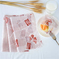 Wholesale Sandwich Paper Custom Design and Size PE Coated Greaseproof Burger Packaging Food Grade Wrapping Paper