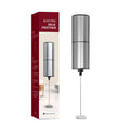 Portable Automatic Stainless Steel Cappuccino Foamer Espresso Steamer Electric Coffee Milk Frother Whisk