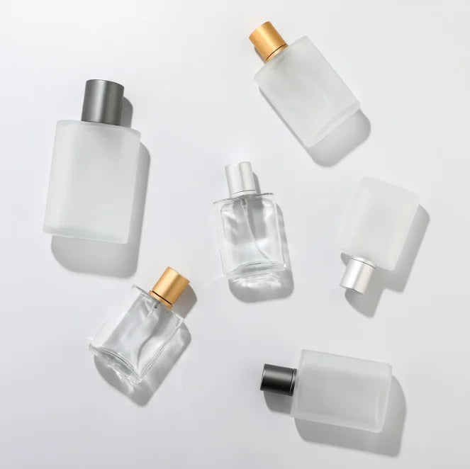 Custom High Quality Fancy Fragrance Empty Glass Perfume Bottles Sealable with Pump Sprayer Direct From China