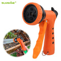 SUNSHINE Garden Water Guns 7-Pattern Heavy Duty Trigger Home Garden Irrigation Water Tool Watering Hose Nozzle
