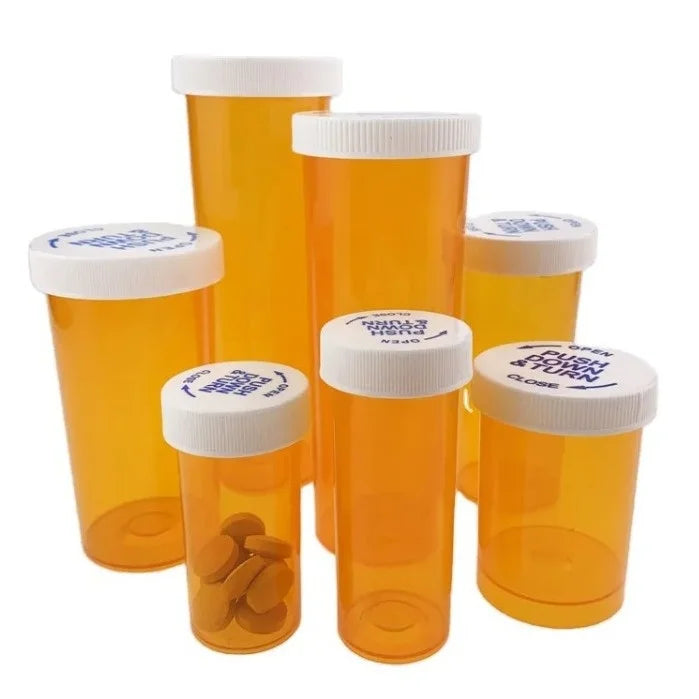 Factory Direct TE TEPB Food Grade PP Plastic Small Medicine Bottle with Kid-Safe Seal for Champagne/Soda/Water 5ml Capacity