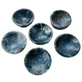 Wholesale natural healing crystals quartz bowl ashtray moss agate round bowl for gift decoration