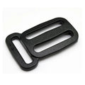 Webbing Triglides Slider Buckles Straps Tri-Glide Slides Button (1 Inch/25mm) Adjustable Plastic Trigilde 3 Way Belt Buckle