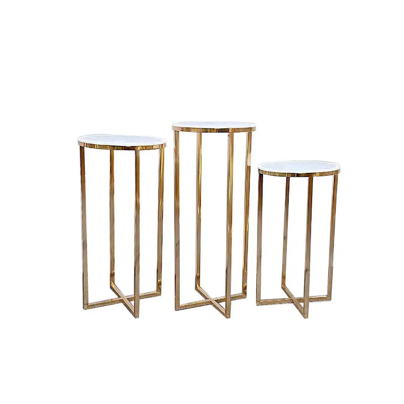 Wedding Birthday Decoration Cake Stand Display Pillar Plinth Cylinder Dessert Table