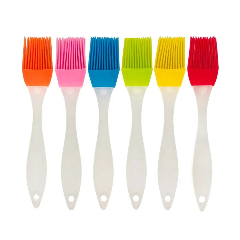 Wholesale Silicone Oil Brush Heat Resistant Baking Pastry Brush BBQ Grilling Oil Brushes