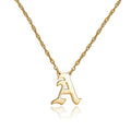 Milskye Wedding Fine Fashion Jewelry for Women Couple Set 925 Silver 14K Gold Letter Necklaces