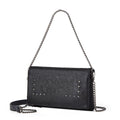 Best Selling Women Handbags Trendy Rivet Sling Bags Ladies Pu Leather Crossbody Bag