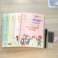 New Large Ink Disappear Usable 4pcs Pack Magic Practice Copybook for Kids