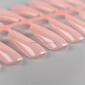 Medium Coffin  False Press on Nails High Quality Full Coverage Nail  Capsule Gel X Colored Nail Tips Daily Autumn Look