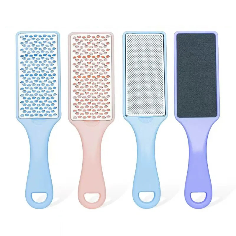 Pedicure Foot Care Tools Foot File Rasps Callus Dead Foot Skin Care Remover Sets Stainless Steel Professional Two Sides