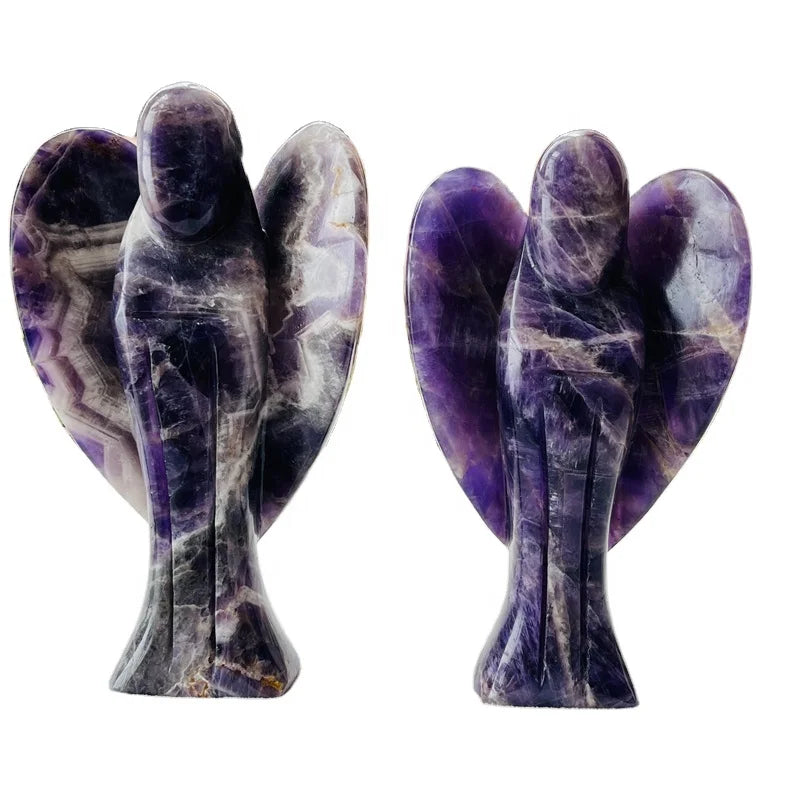 Wholesale Crystals Healing Chevron Amethyst Angel Dream Amethyst Angels