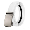 New LQbelt Genuine Leather Belt Cowhide Men's Automatic Buckle Belts for Men Wholesale Stock Custom logo Factory