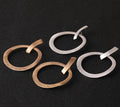 TongLing European Nickel Free Hypoallergenic Dangle Earring Female Exaggerated Vintage Drop Earring for Daily Wearing