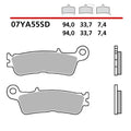 Brembo Orthotic Insoles for FANTIC 450 XEF 22-23 Standard Front Pads