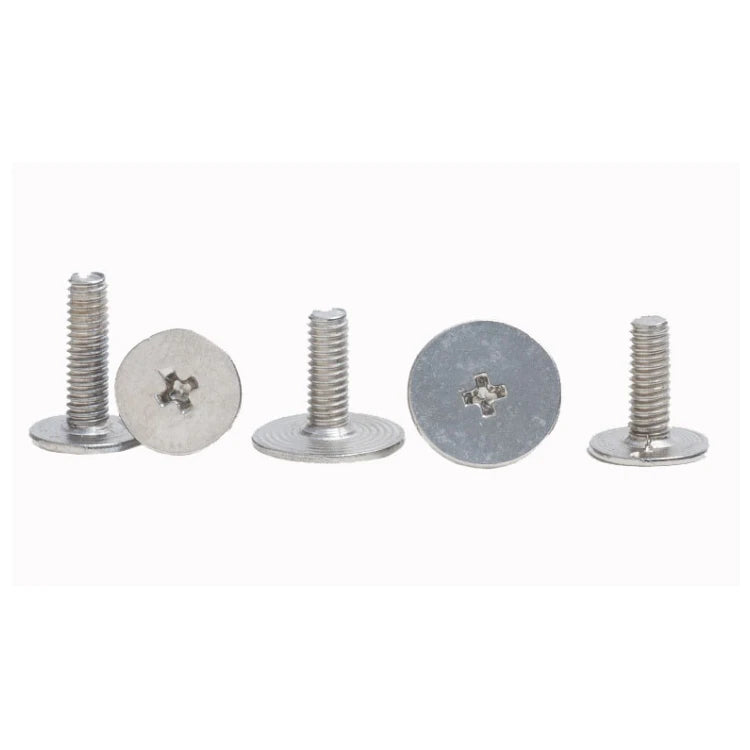 Stainless Steel Flat Head Screw Thin CSK Countersunk Flat Head Cross Phillips Machine Screw Wafer Ultra Low Head Screw