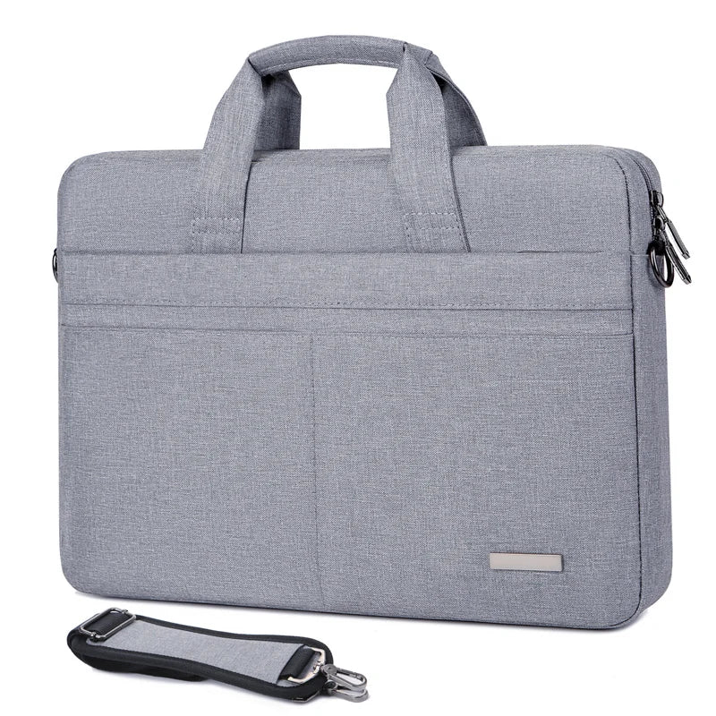 Wholesale Simple Stylish Unisex Computer Bag Single Shoulder Portable Men and Women 15.6'' Business Briefcase LAPTOP Bag