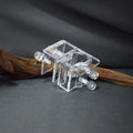 WEEKAQUA Acrylic Water Pipe Clip Transparent Plastic Clips Aquarium Hose Retaining Clamp Aquarium Fish Tank Accessories