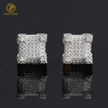 GRA Certified VVS Moissanite Earrings Solid 925 Sterling Silver HipHop Stud Earring Daily Life Moissanite Men Earrings