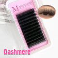 Meecil New Arrival Individual Cashmere Lash Volume Hand Made Natural Long Eyelash Extensions Supplies Cc Curl 8-18mm Natural