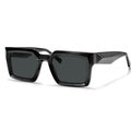 Men Glasses 2024 Acetate Sunglass Men Unisex Color Custom Logo Black Lens Wholesale Polarized Small Square Sunglasses Acetate