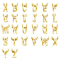 Wholesale High-Quality Stainless Steel  Initial Alphabet Letter Pendant Necklace