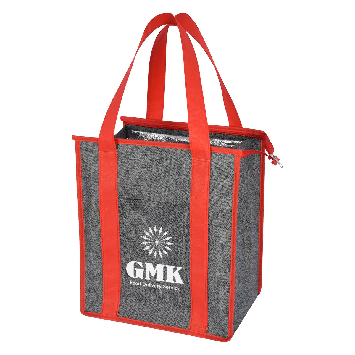 ZHEJIANG RUTH Promotional Foldable 15L Insulated Lunch Cooler Bag Letter Pattern Insulated Meal Prep and Food Steamboat Bag