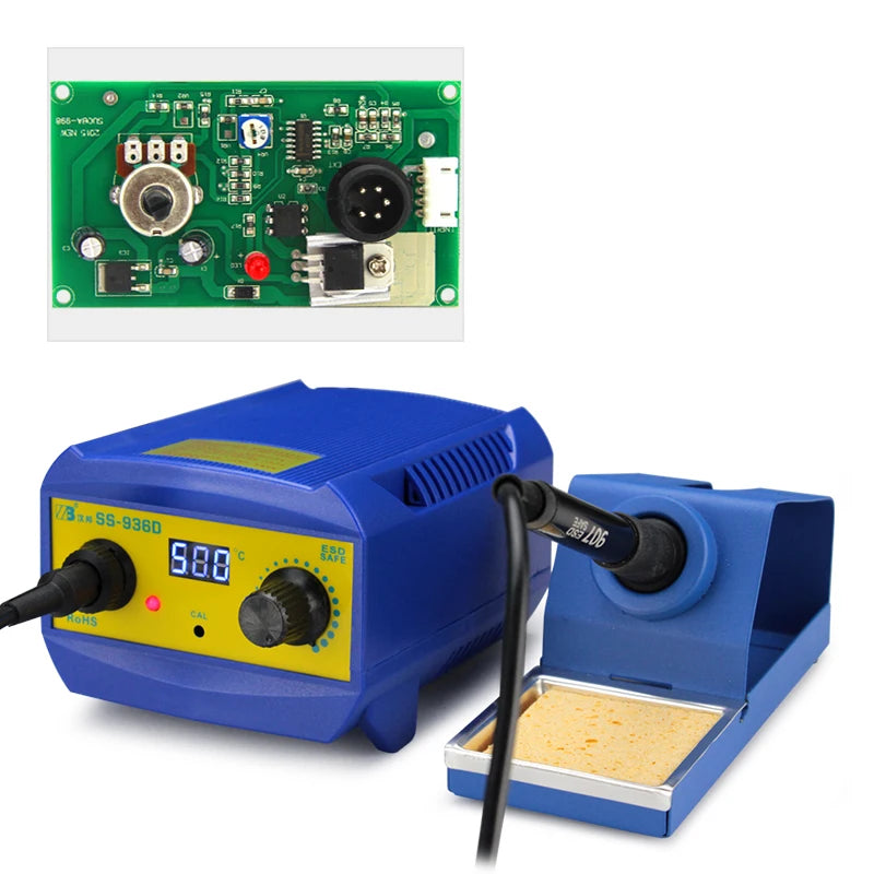 Professional Constant Temperature Electric Soldering Iron Handle Solder Station 70W High Power Soldering Machine