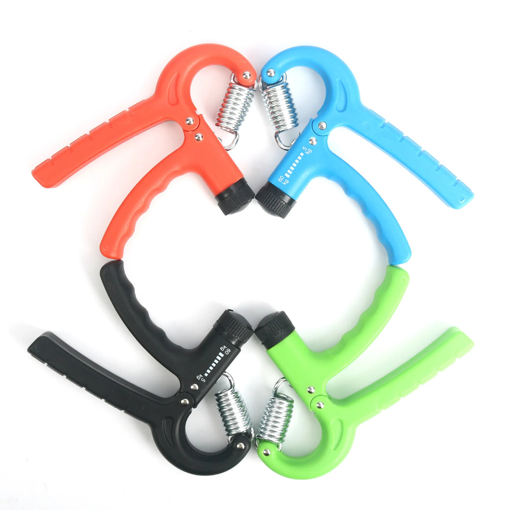 Eco-friendly R-Type 5-60KG Adjustable Basic Hand Grip with Non-slip Handle Power Training Equipment for Children's Arms