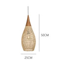 Natural Handmade Rattan Lampshade Creative Design Lamps Home Decor Pendant Lamps Wholesale Living room Dining Room