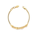 New Arrival Minimalist 18k Gold Plated Copper Bracelet Fashion Design INS Trendy Snake Chain Bracelet for Women