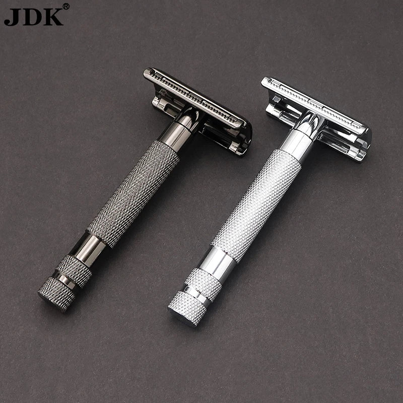 New Shaving Razor Manual Double Edge Traditional Razor With Aluminum Handle Classic Shaving Shaver Men's Safety Razor