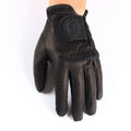 High Quality Custom Men's Black Golf Gloves Breathable and Lightweight PU Leather Made in China Low-Cost High-Value