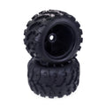 ZD Racing 2PCS 17mm Hub Hex 150mm Wheel Tires for Redcat Hsp Kyosho Hobao Hongnor 1/8 Truggy Monster Truck Truggy