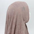 Wholesale New Solid Color Plain Elastic Modal Viscose Shawl Headscarf Muslim Jersey Hijab Scarf With Stone